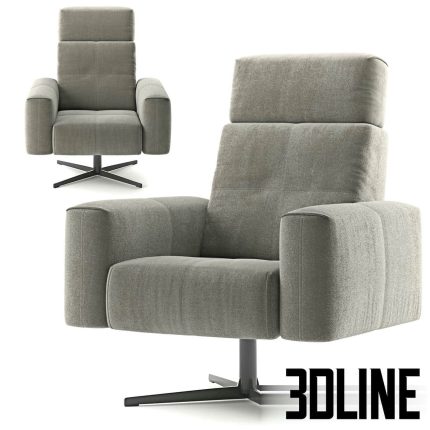 Rolf Benz 50 armchair(3dline.net)