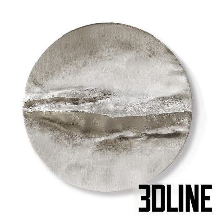 Round wall panel NIMBUS(3dline.net)