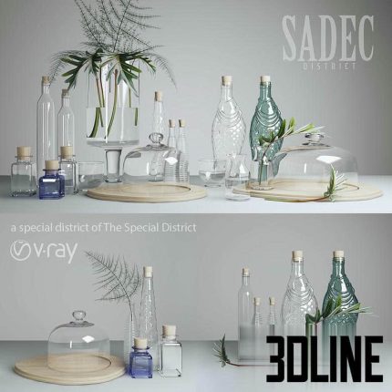 SADEC DISTRICT GlassWare(3dline.net)
