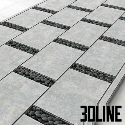Smooth Pebble Slabs Title smoooth pebble(3dline.net)