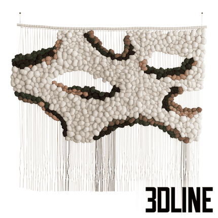 Tapestry with colored inserts by Helen Loom(3dline.net)