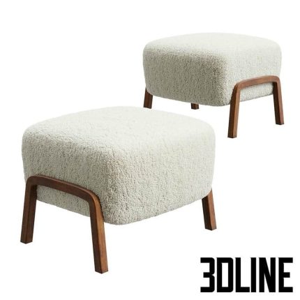 Tradition Wulf Pouf(3dline.net)