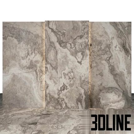 White bamboo marble(3dline.net)