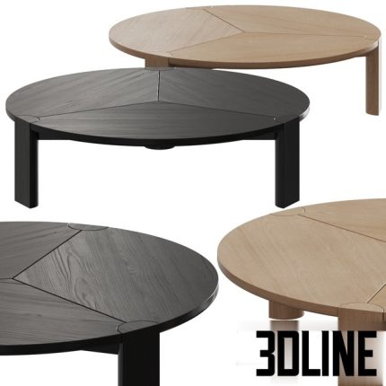 Zanette Bite Coffee Table(3dline.net)