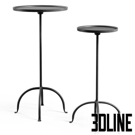 Zara Home The aged metal table(3dline.net)