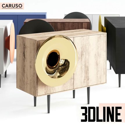 chest of miniforms CARUSO(3dline.net)