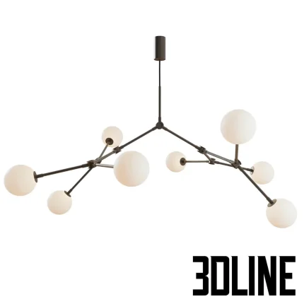 DROP-CHANDELIER-BULB-by-101-Copenhagen(3dline.net)