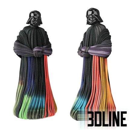 Darth Vader knitted(3dline.net)