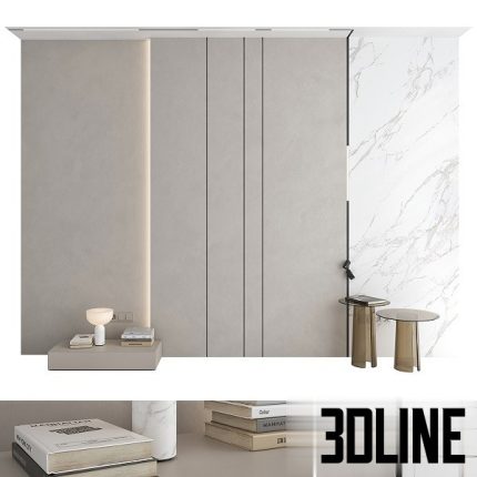 Decorative Wall Panel Set 106(3dline.net)