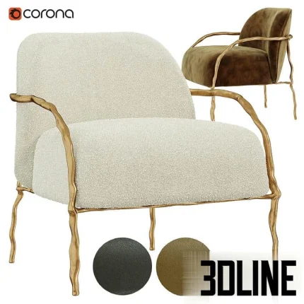 Hamilton-Conte-Lupa-Armchair(3dline.net)