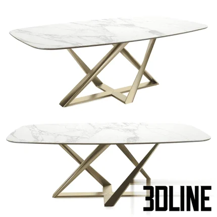 Italian-Millennium-Table-by-Bontempi-Casa(3dline.net)