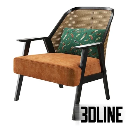 Roche-bobois-weg-armchair(3dline.net)