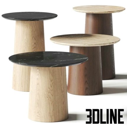 Stahl Band Spule Coffee Side Tables(3dline.net)