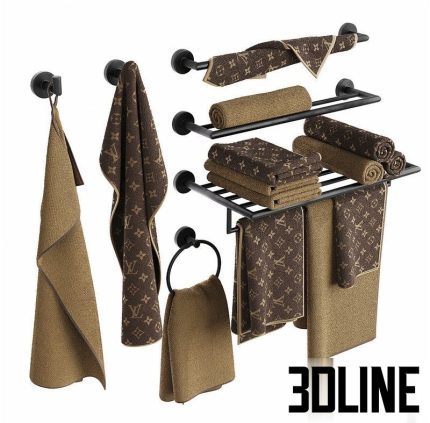 Towel 03 Louis Vuitton(3dline.net)
