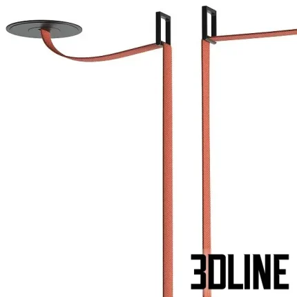 High-resolution 3D model set of Vibia Plusminus spheres pendant lamps with modular straps and opal glass globes