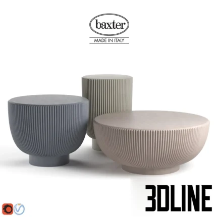 Baxter JUNO SMALL TABLE(3dline.net)