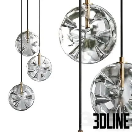 Chandelier Fireball(3dline.net)