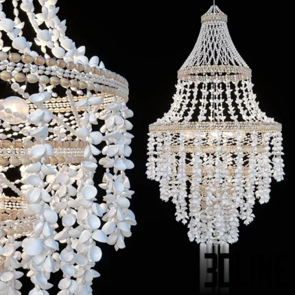 SHELL Chandelier D800a(3dline.net)