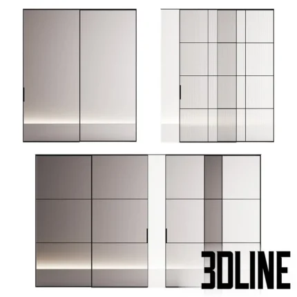 Sliding doors PIU(3dline.net)