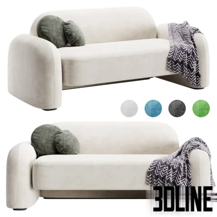 Sofa PEBBLE PB200(3dline.net)