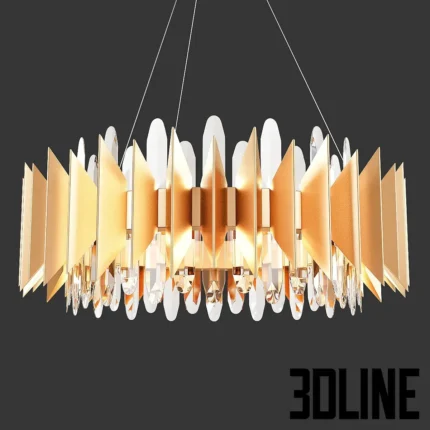 Stunning chandelier 2(3dline.net)