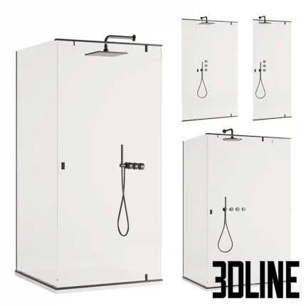 Agape Plan A showers Falper Acquiferolt(3dline.net)