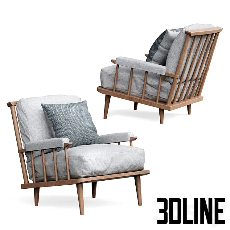 Arm chair 1(3dline.net)