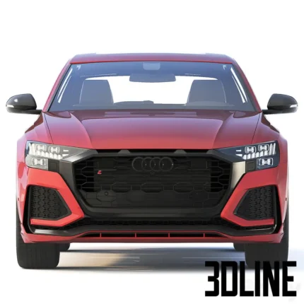 Audi Q8 RS 2020(3dline.net)