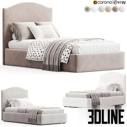 Bed Soft kids(3dline.net)