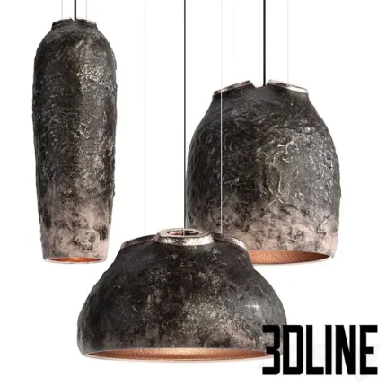 CRUST Pendent Lights(3dline.net)