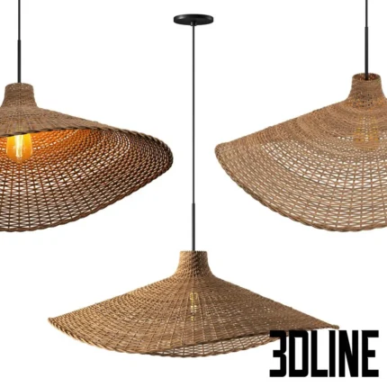 Callie Woven Pendant(3dline.net)