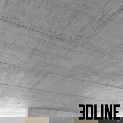 Concrete ceiling 03(3dline.net)
