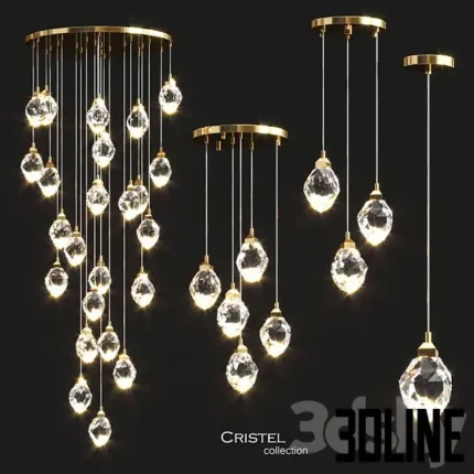 Cristel Chandelier Collection(3dline.net)