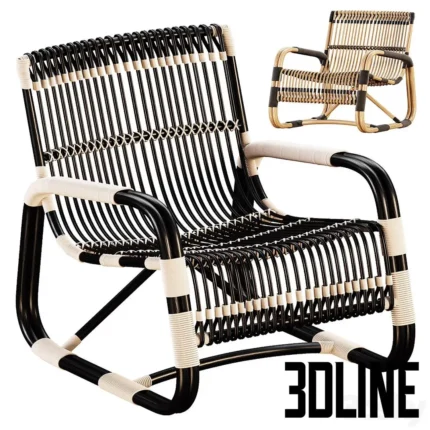 Curve Lounge Chair(3dline.net)