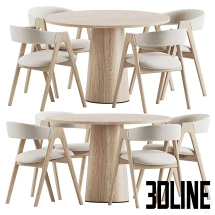 Dining Set 237(3dline.net)