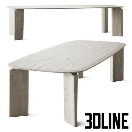 Exteta Giotto Table(3dline.net)