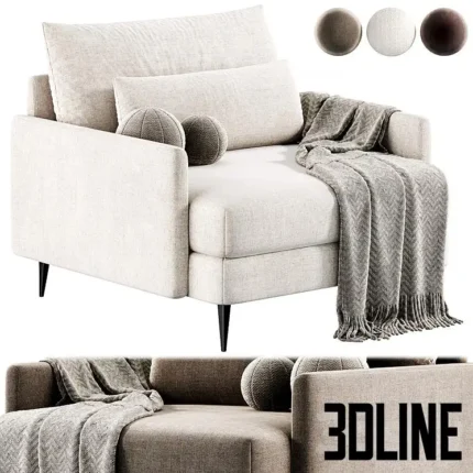 FEEL Armchair by Hauska(3dline.net)