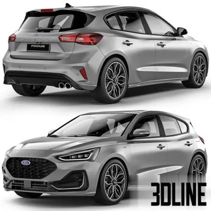 Ford Focus 2022(3dline.net)