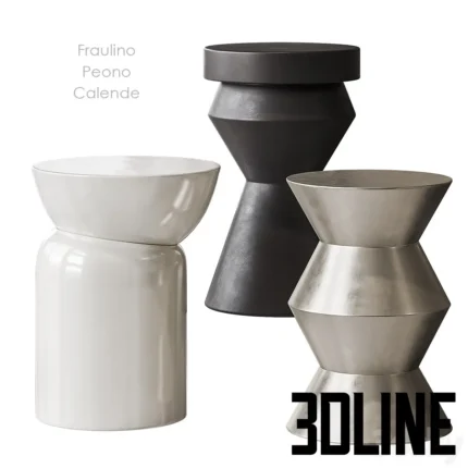 Fraulino Peono Calendes table La Redoute(3dline.net)