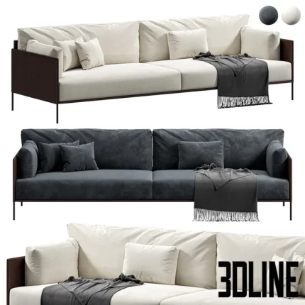 Greene Sofa by Living Divani(3dline.net)