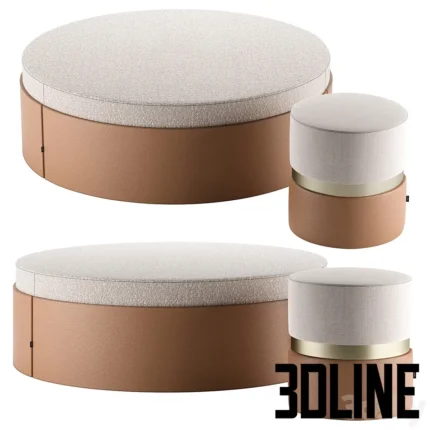 Jason Edson Poufs by Laskasas(3dline.net)