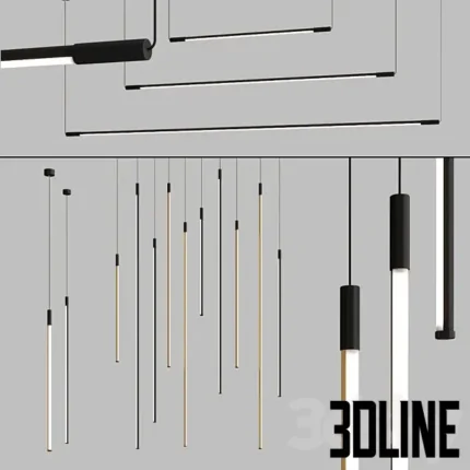 LINES Pendant Light Collection(3dline.net)
