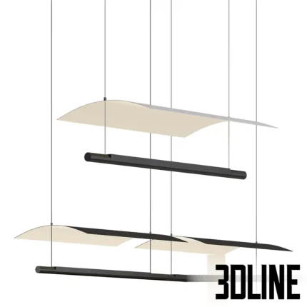 Lamp 45 85 Antoni Arola Pendant lamp(3dline.net)