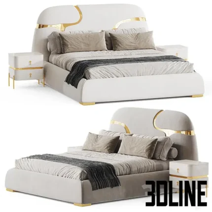 Luxury Bed(3dline.net)