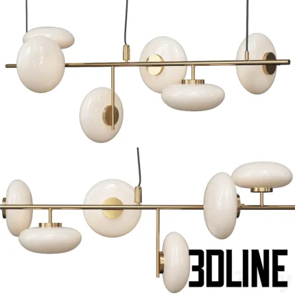 Mami Horizontal Pendant by Penta Casa Di Luce(3dline.net)