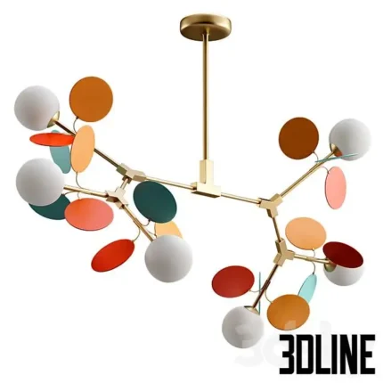 Matisse Chandelier(3dline.net)