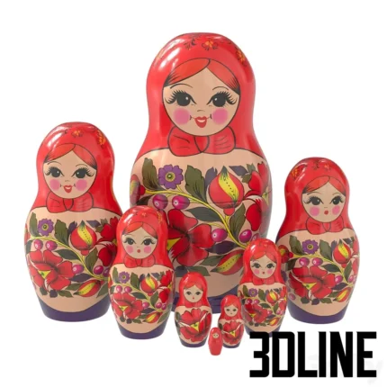 Matryoshka(3dline.net)