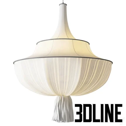 Meduse Pendant Lamp(3dline.net)