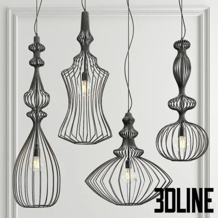 Melody pendant(3dline.net)