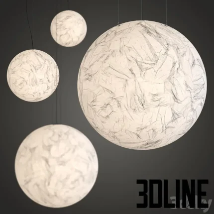 Moon Chandelier by Davide Groppi(3dline.net)